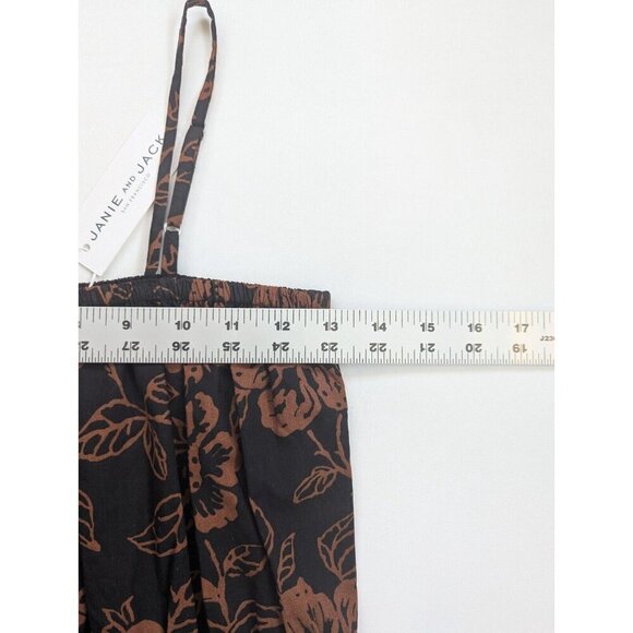 Janie & Jack Binabu Girls Floral Summer Sundress Size Age 12 Boho Style NEW - Picture 7 of 12